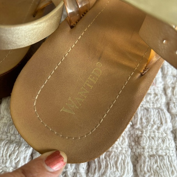 Wanted Cannon Jelly Sandals Women’s Size 10 - Picture 5 of 8